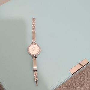 Fossil Women's Silver-Tone Watch